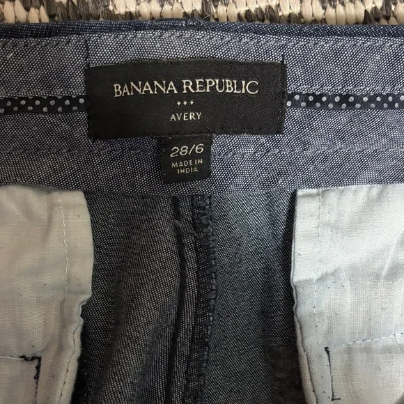 Banana Republic Navy Ankle Pants - Picture 3 of 3